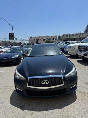 Black 2014 INFINITI Q50 Premium