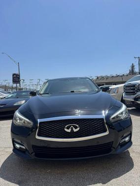 Black 2014 INFINITI Q50 Premium