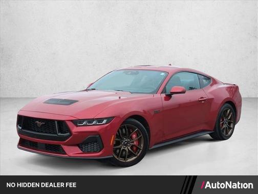 Rapid Red Metallic Tinted Clearcoat 2024 Ford Mustang GT Premium