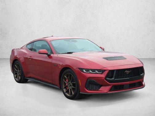 Rapid Red Metallic Tinted Clearcoat 2024 Ford Mustang GT Premium