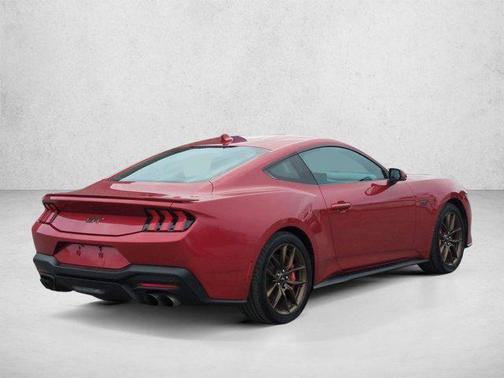 Rapid Red Metallic Tinted Clearcoat 2024 Ford Mustang GT Premium
