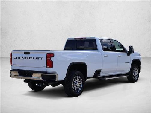 Summit White 2026 Chevrolet Silverado 3500 LTZ