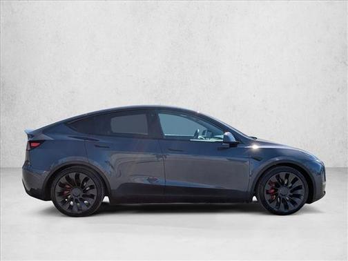 Gray 2022 Tesla Model Y Performance Dual Motor All-Wheel Drive