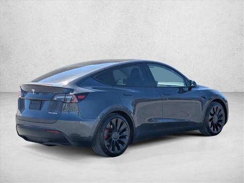 Gray 2022 Tesla Model Y Performance Dual Motor All-Wheel Drive