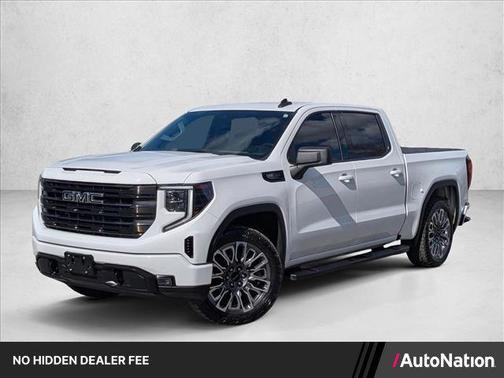Summit White 2022 GMC Sierra 1500 Elevation