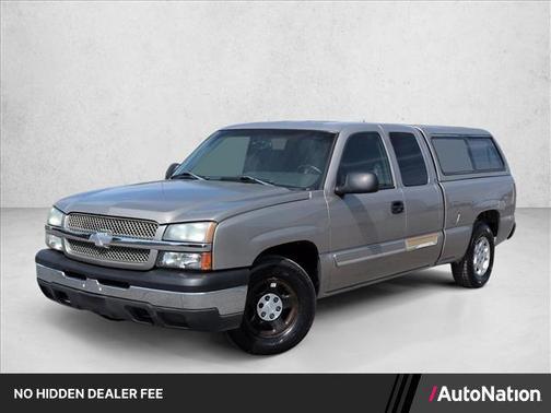 Light Pewter Metallic 2003 Chevrolet Silverado 1500 LS Extended Cab