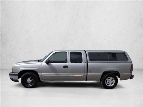 Light Pewter Metallic 2003 Chevrolet Silverado 1500 LS Extended Cab