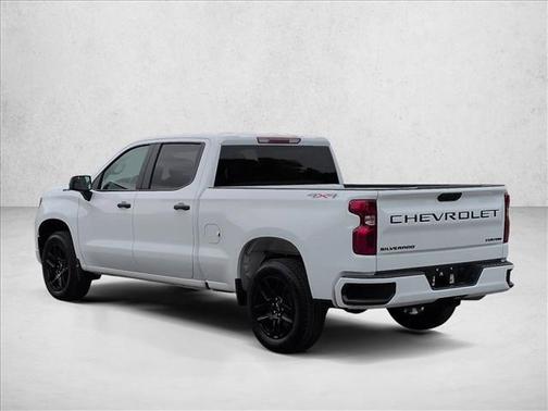 Summit White 2026 Chevrolet Silverado 1500 Custom
