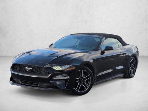 SHADOW BLACK 2022 Ford Mustang EcoBoost Premium