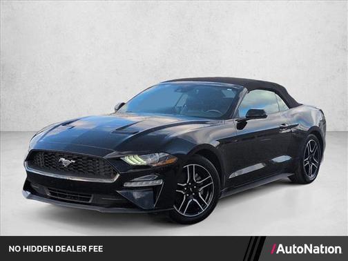 SHADOW BLACK 2022 Ford Mustang EcoBoost Premium