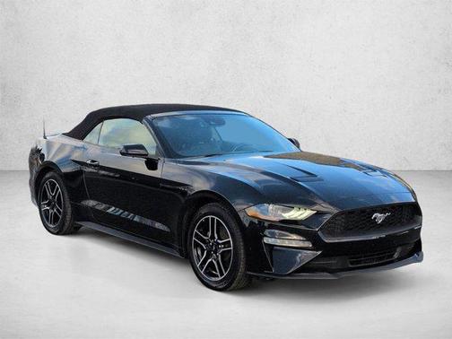 SHADOW BLACK 2022 Ford Mustang EcoBoost Premium