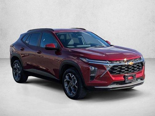 Crimson Metallic 2025 Chevrolet Trax LT