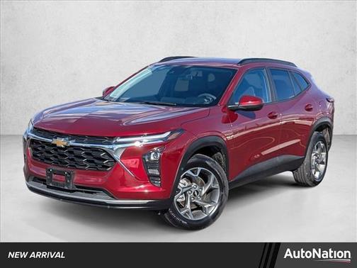 Crimson Metallic 2025 Chevrolet Trax LT