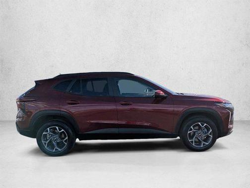 Crimson Metallic 2025 Chevrolet Trax LT