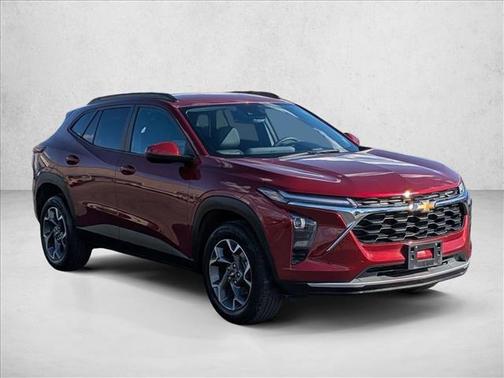 Crimson Metallic 2025 Chevrolet Trax LT