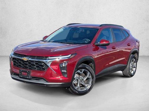 Crimson Metallic 2025 Chevrolet Trax LT