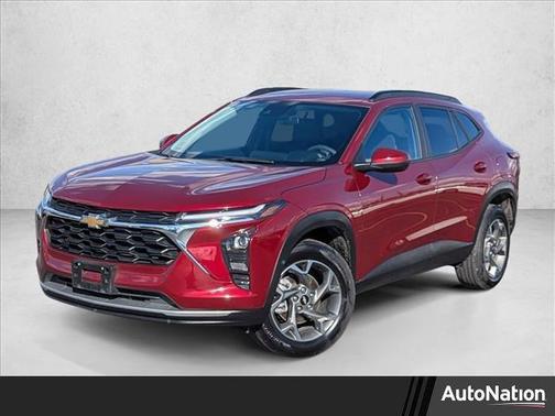 Crimson Metallic 2025 Chevrolet Trax LT