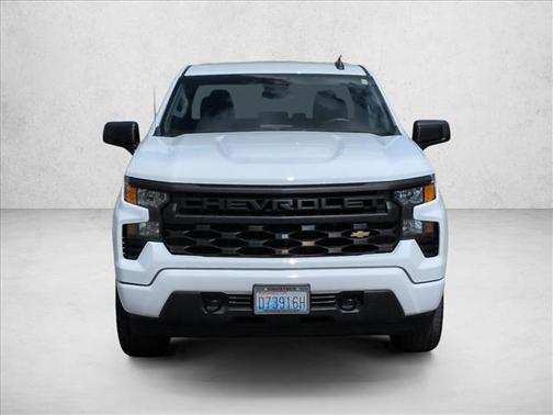 Summit White 2024 Chevrolet Silverado 1500 Custom