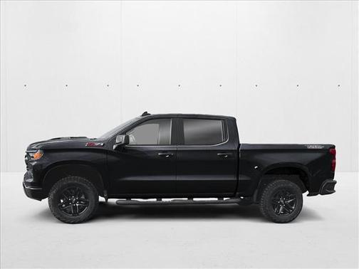 Black 2026 Chevrolet Silverado 1500 Custom Trail Boss