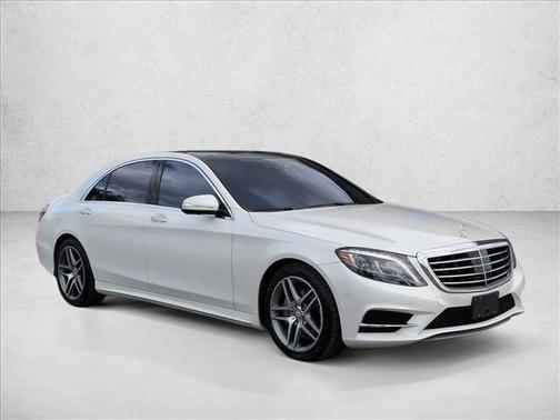 Polar White 2016 Mercedes-Benz S-Class 4MATIC