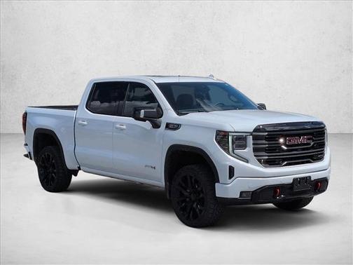 Summit White 2025 GMC Sierra 1500 AT4