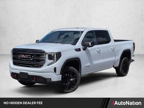 Summit White 2025 GMC Sierra 1500 AT4