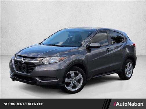 Gray 2016 Honda HR-V LX