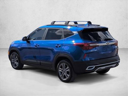 Neptune Blue 2021 Kia Seltos S