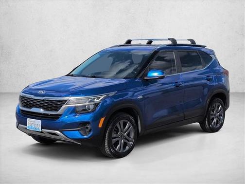 Neptune Blue 2021 Kia Seltos S