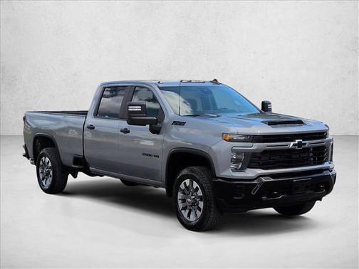 Sterling Gray Metallic 2024 Chevrolet Silverado 2500 Custom