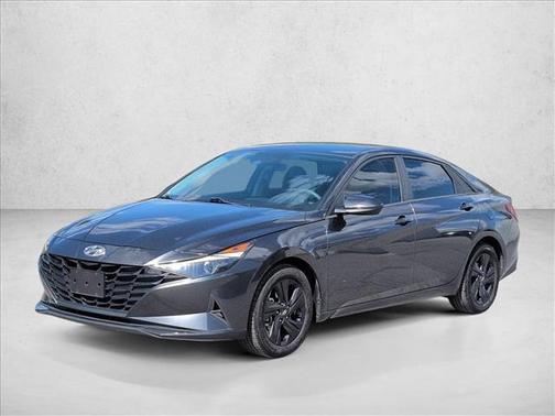 Portofino Gray 2022 Hyundai ELANTRA SEL