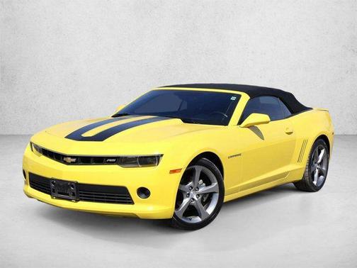 Bright Yellow 2014 Chevrolet Camaro 2LT