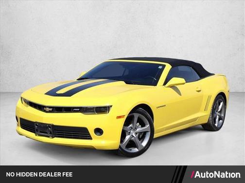 Bright Yellow 2014 Chevrolet Camaro 2LT