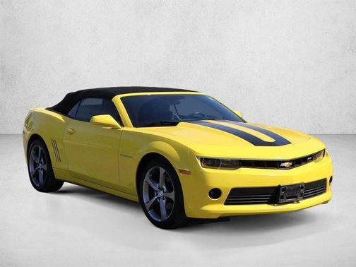 Bright Yellow 2014 Chevrolet Camaro 2LT