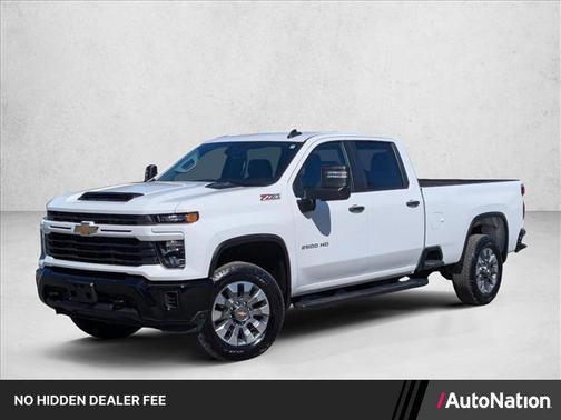 Summit White 2025 Chevrolet Silverado 2500 Custom