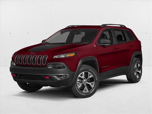 Deep Cherry Red Crystal Pearlcoat 2015 Jeep Cherokee Trailhawk