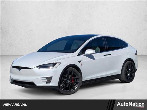 Pearl White Multi Coat 2017 Tesla Model X P100D