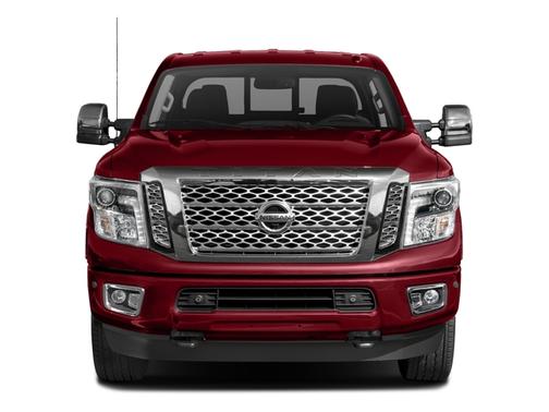 Pearl White 2018 Nissan Titan XD Platinum Reserve