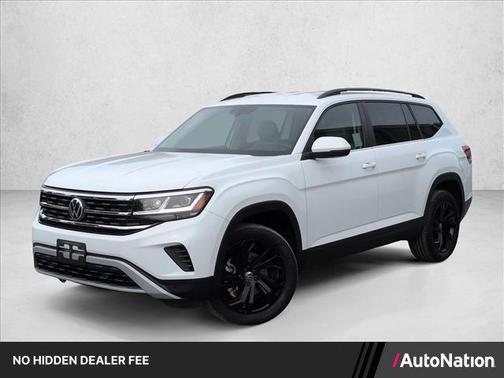 White 2022 Volkswagen Atlas 2.0T SE w/Technology 4MOTION