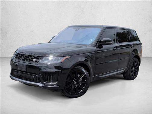 Santorini Black Metallic 2021 Land Rover Range Rover Sport HSE Silver Edition