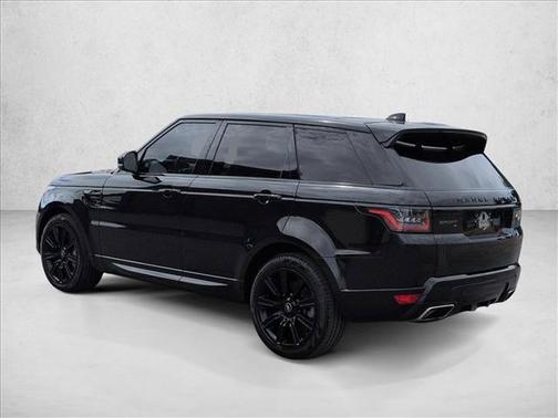 Santorini Black Metallic 2021 Land Rover Range Rover Sport HSE Silver Edition