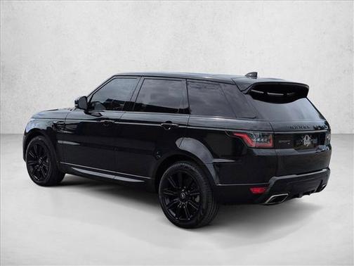 Santorini Black Metallic 2021 Land Rover Range Rover Sport HSE Silver Edition
