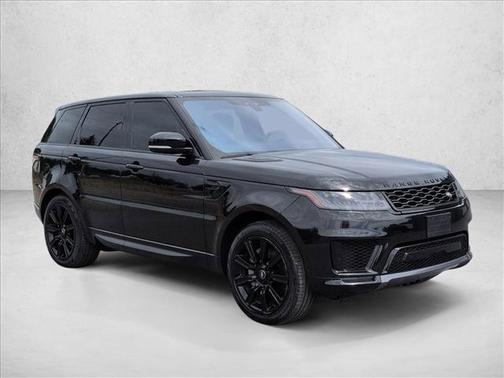 Santorini Black Metallic 2021 Land Rover Range Rover Sport HSE Silver Edition