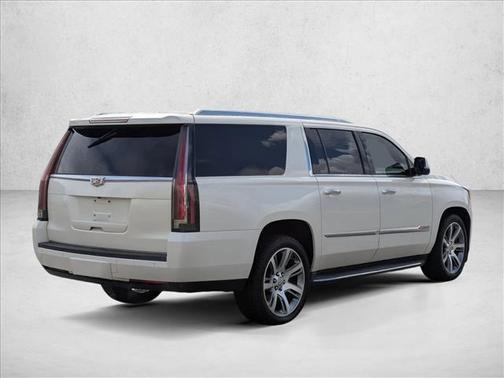 White Diamond Pearl 2015 Cadillac Escalade ESV Premium