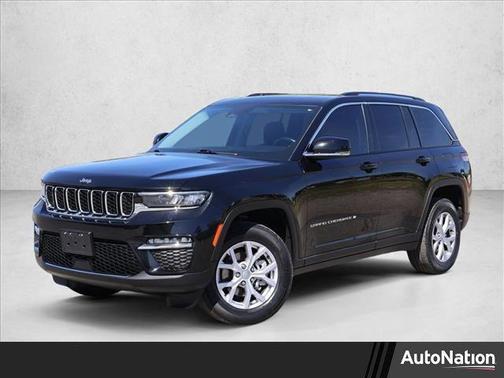 Diamond Black Crystal Pearlcoat 2022 Jeep Grand Cherokee Limited