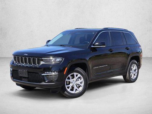 Diamond Black Crystal Pearlcoat 2022 Jeep Grand Cherokee Limited