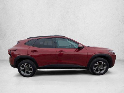 Crimson Metallic 2025 Chevrolet Trax LT