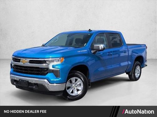 Riptide Blue Metallic 2025 Chevrolet Silverado 1500 LT