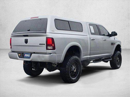 Bright Silver Metallic Clearcoat 2017 RAM 2500 Laramie Crew Cab 4x4 6'4' Box