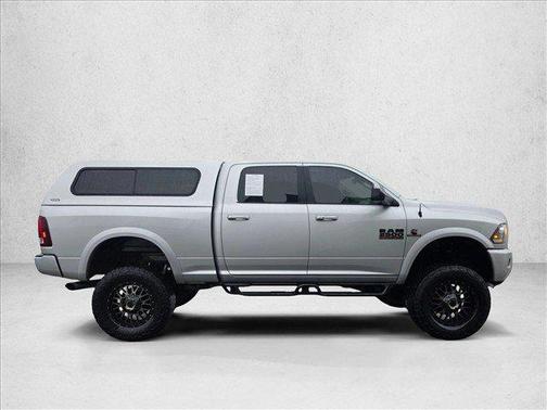 Bright Silver Metallic Clearcoat 2017 RAM 2500 Laramie Crew Cab 4x4 6'4' Box